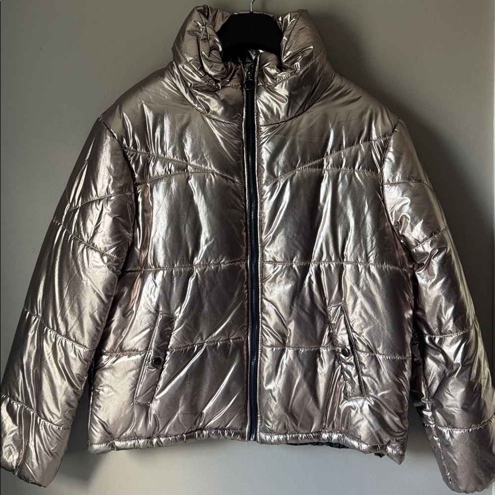 Outer Edge Shimmering Silver Jacket